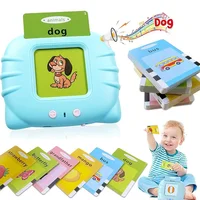 Early Education Flash Card Learning Toys Talking Flashcards for Kids Preschool English Electronic Audio Book Machine Gift 1
