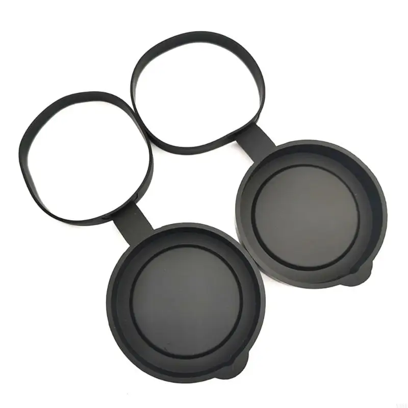 Universal Silicone Dust Caps Binocular/Monocular Lens 61-63MM Soft Cover Hiking Outdoors Activity