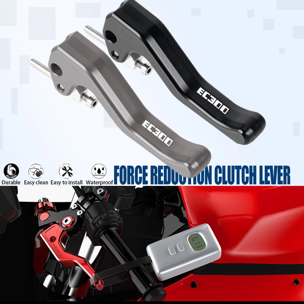 

For EC300 EC 300 2022 2023 Motocross Accessories CNC Aluminum Labor-saving Clutch Lever BrakTec 30% Force Reduction clutch lever