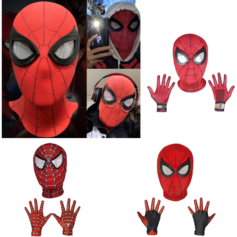 2pcs Gloves + Headgear Marvel Spiderman Costume Mask Deadpool Remy  Expedition Spider-man Masks For Aldult Kids Superhero Cosplay - Animation  Derivatives/peripheral Products - AliExpress