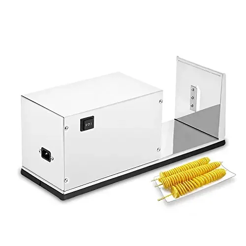 Automatic Electric Spiral Potato Chips Twister Slicer Cutter Machine