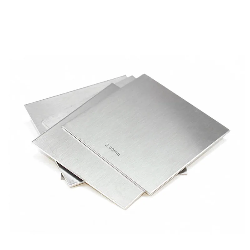 304 Edelstahl Quadratische Platte polieren edelstahl Blatt Dicke 0.8/1/1.5/2 /3mm