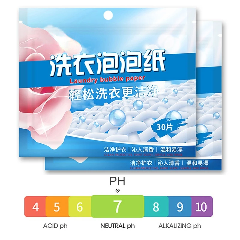 30Pcs Laundry Tablets Underwear Children's Clothing Laundry Soap Concentrated Washing Powder Detergent Washing Machines laundry tablets