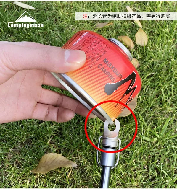 Campingmoon Environmental Protection Outdoor Camping Gas Canister Cylinder Cartridge Tank Clamp Damage Tools 6