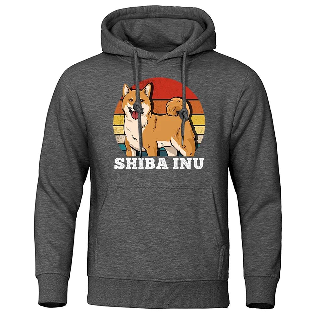 

Japan Harajuku Vintage Cute Shiba Inu Mens Clothing Hip Hop Oversized Hoodie Autumn Pullover Clothing Warm Fleece Men Hoodies