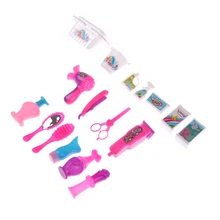 

Hair Dryer Makeup Set Dollhouse Accessories Mini Doll Kitchen Cleaning Sets 1Set For Doll Furniture Funny Toys