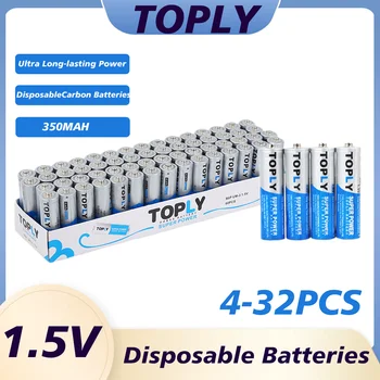 Batterie AA Monouso 1.5V - Lunga Durata per Mouse Wireless, Tastiera, Telecomando, Batteria Zinco-Carbone