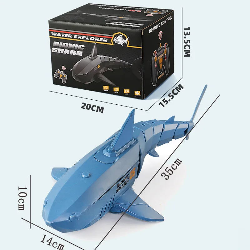 Rc Submarine With 480p Camera Underwater Boat Toy Remote Control Shark Animal Robots On Radio Controlled Boats Toys For Children 5