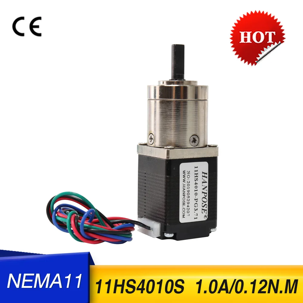 

Stepper Motor Ratio 5.18-1 51-1 NEMA11 Stepper Motor 28 Motor 11HS4010-PG Extruder Gear Planetary Gearbox