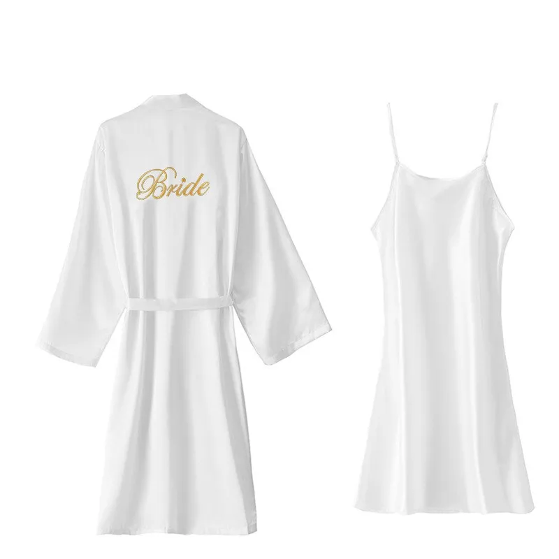 Summer Bathrobe Set Women Kimono Robe Lady Rayon Bath Gown Suit Yukata Nightgown Sleepwear Sleepshirts Pijama Size M-XXL