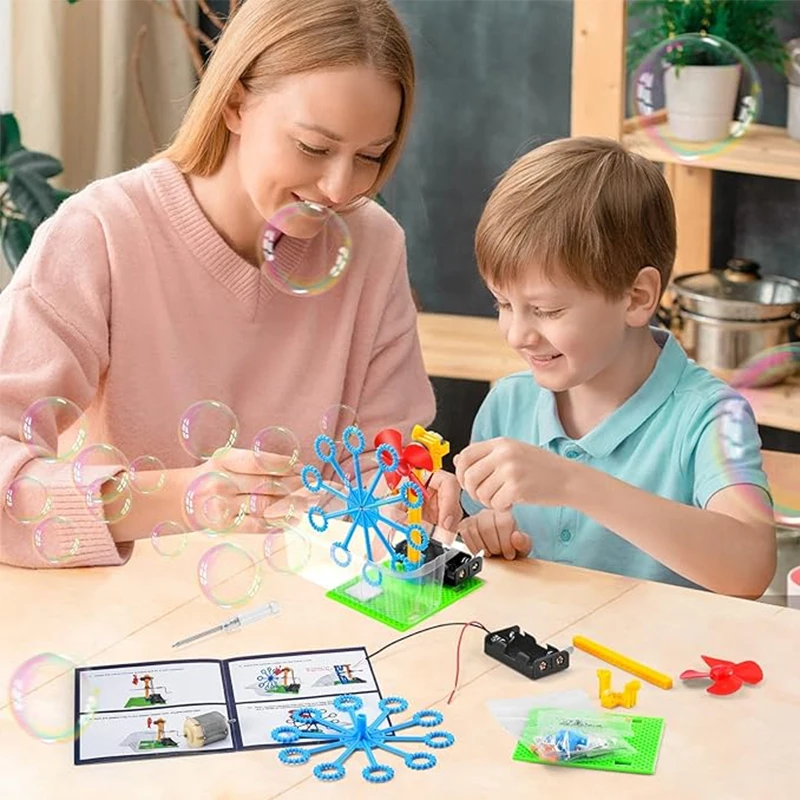 Solar-Powered 12-in-1 DIY Robotics Kit for Kids - Educational Science Experiment and Building Toy