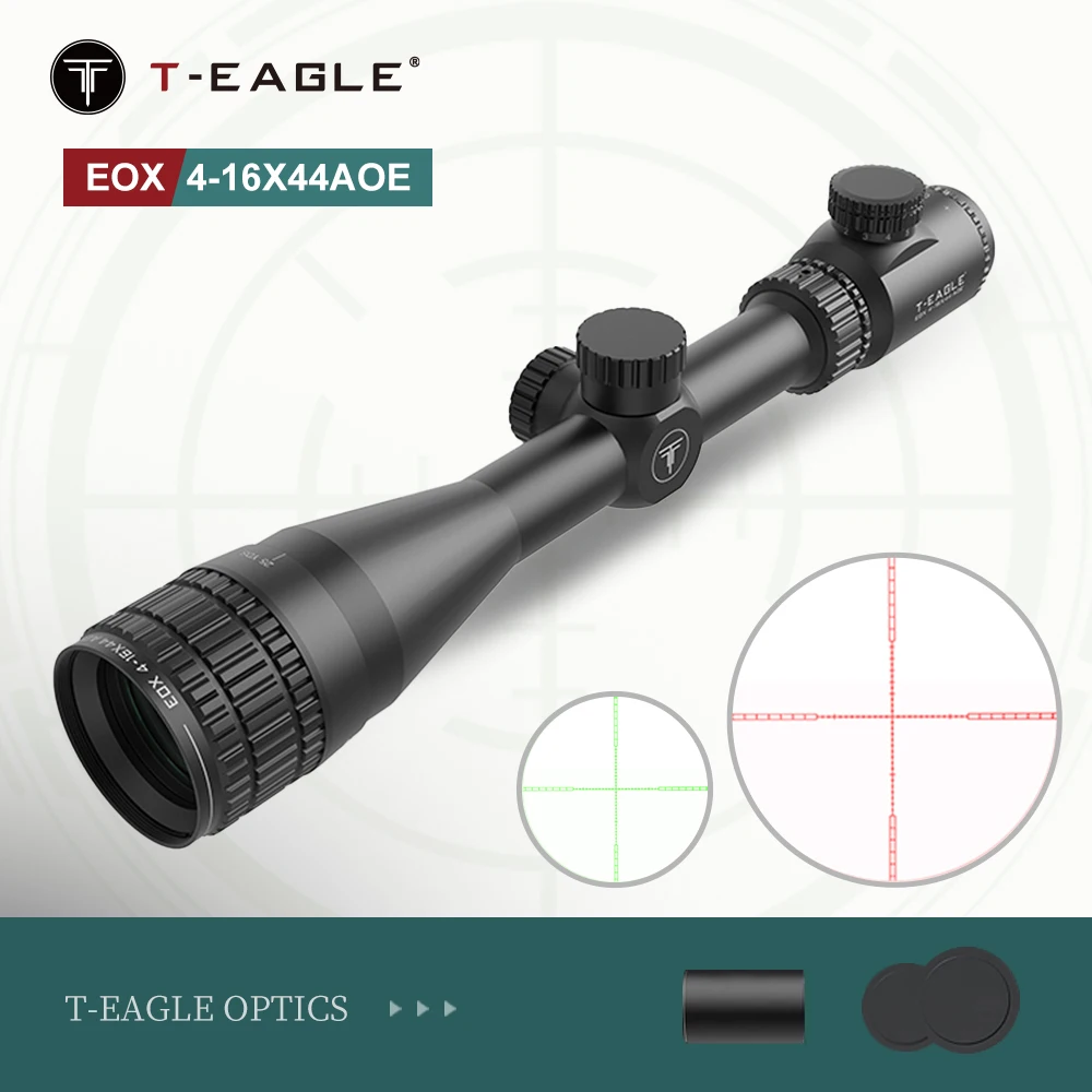 

Ручной тактический прицел AOEG EOX 4-16x44, винтовка для охоты и стрельбы, оптика для страйкбола