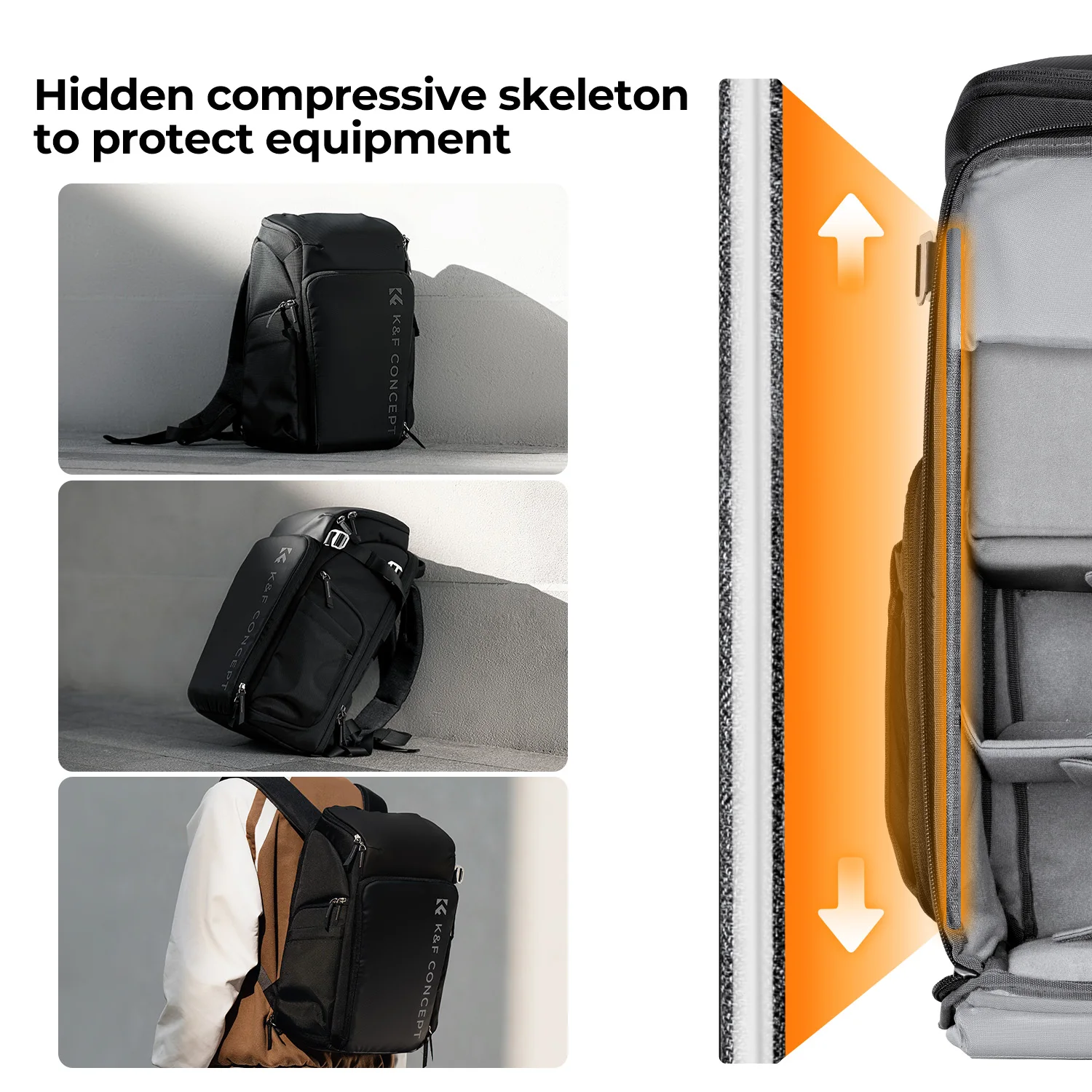 16Inch Alpha Backpack 25L Professional Photography Camera Shoulder Bag City Commute Can Carry A Tripod