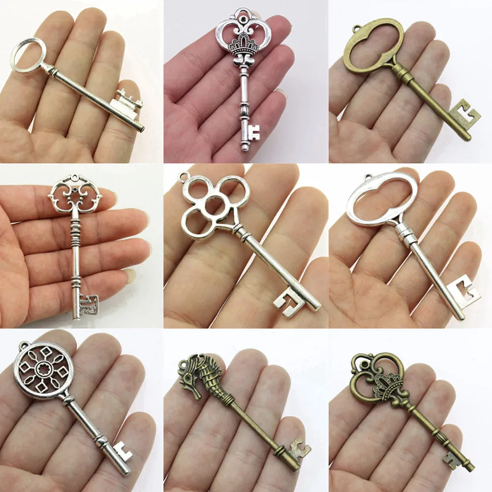 

Key Tools Charms Decoration Crafts Jewelry For Woman