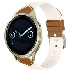 18mm Smartwatch Band Watchband Accessories Correa - 18mm Universal (Brown white)