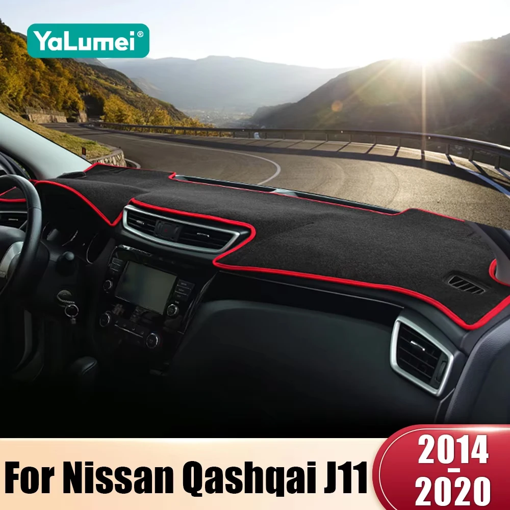Für Nissan Qashqai J11 2014 2015 2016 2017 2018 2019 2020 Auto Dashboard Sonnenschutz Abdeckung Matte Instrument Panel Pad Zubehör