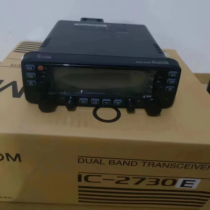 IC-2730E High-power Dual Band Dual Display Car Walkie-talkie IC-2720H Upgrade Car Two Way Radio Vehicle Radio