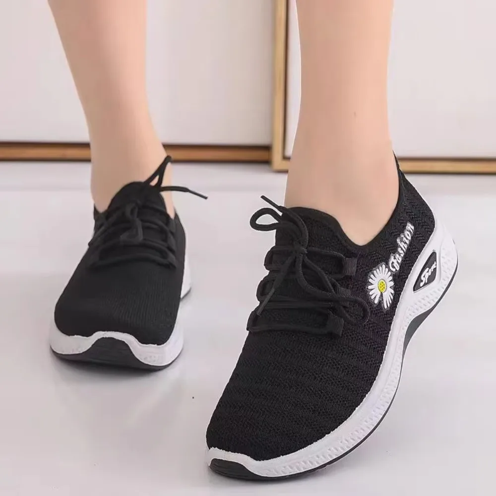 2025 Women's Casual Flat Shoes with Trendy Mesh Air mesh Design and Lightweight Coconut Sole Sneakers womens shoes  shoes 2