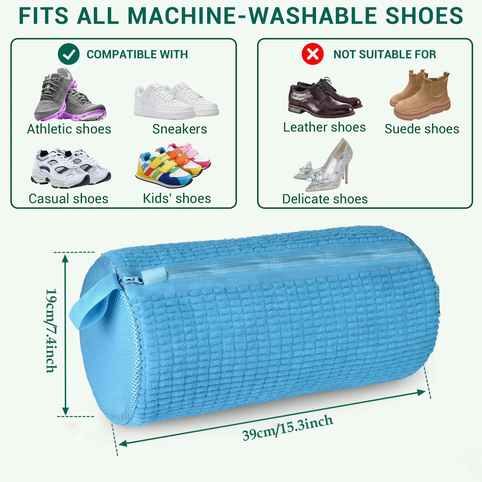 Special Shoe Washing Bag 360° Deep Clean