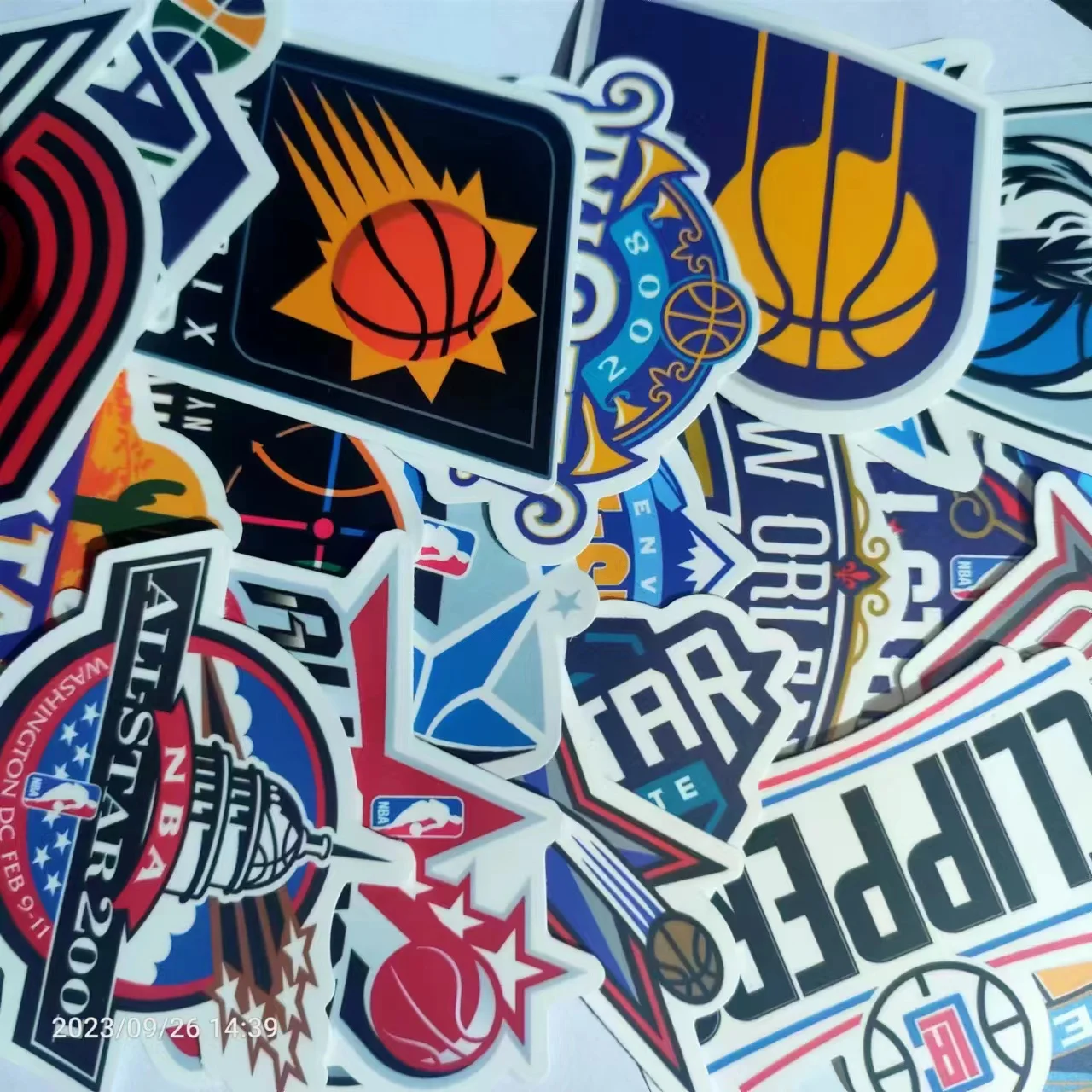 Рисунок 4 - Наклейки баскетбольной команды 50 шт.