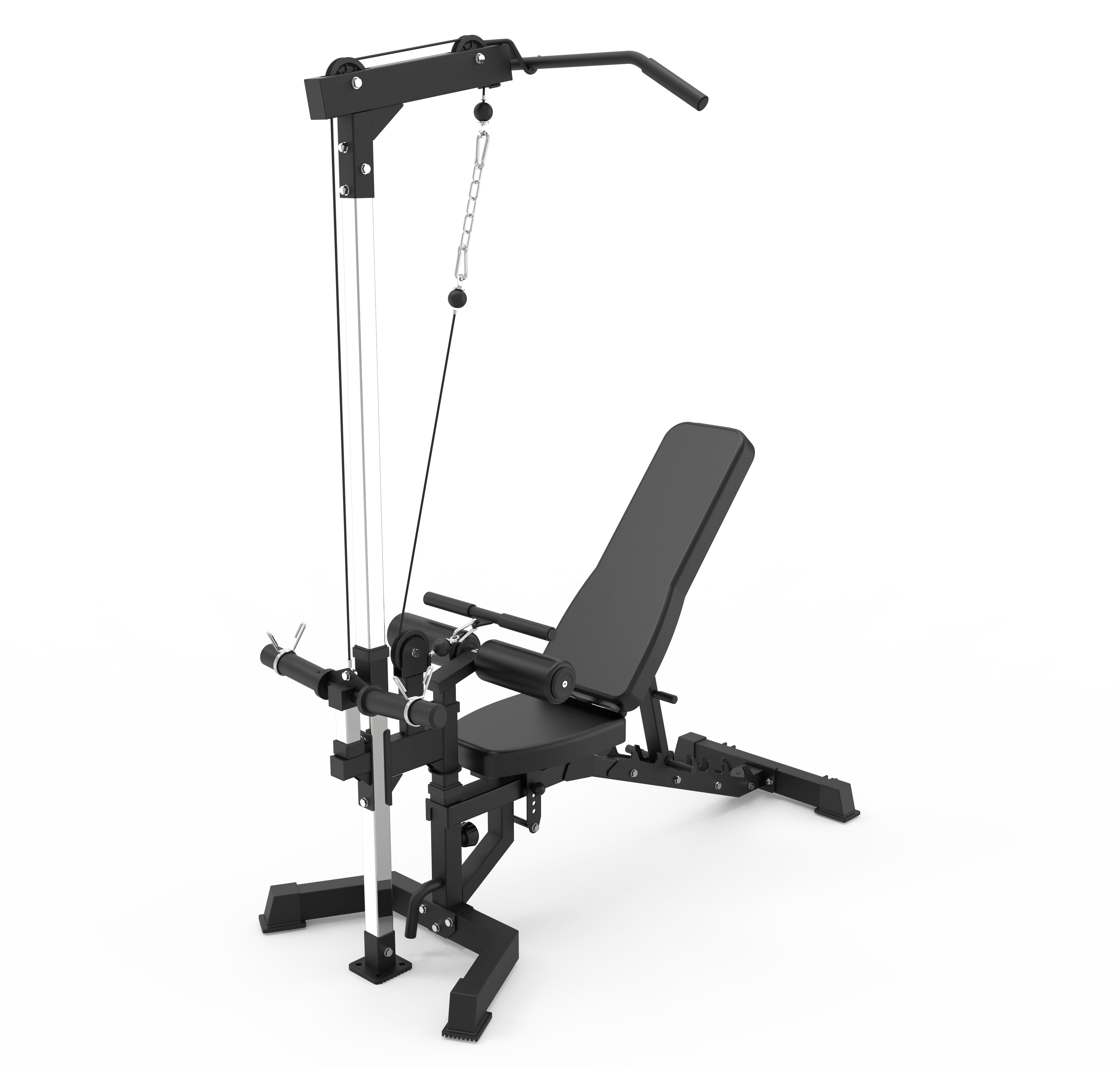 Adjustable Weight Bench For Home Gym, Sturdy Material, Multi-Purpose Fordable Gym Bench For Body Strength Training Gym Equipment