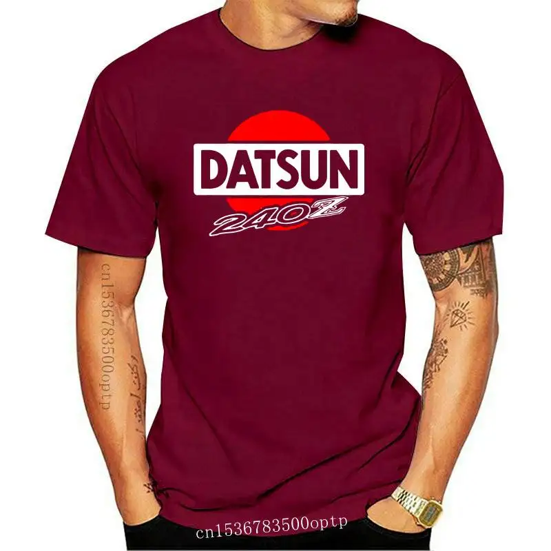 Бару Datsun 240-custom Pria Hitam футболка