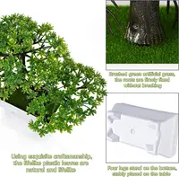 Artificial Plastic Plants Bonsai Small Tree Fake Flower Room Living Room Table Decoration Home Wedding Garden Decor Ornaments 4