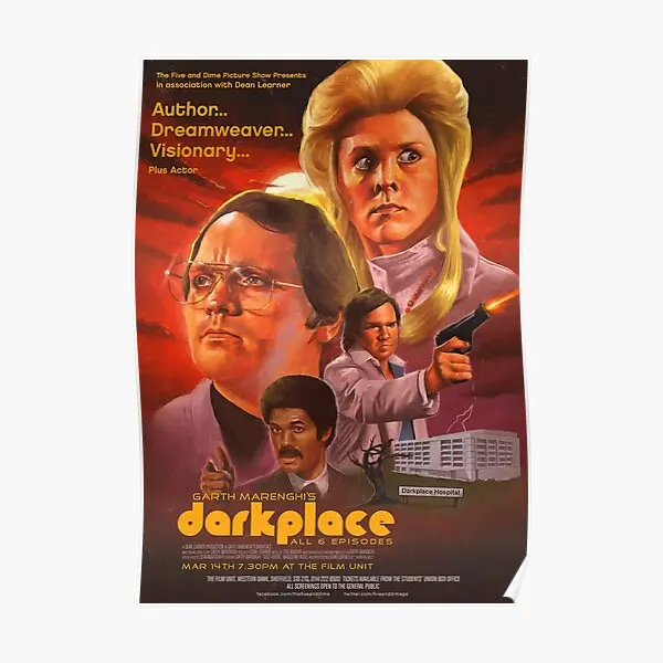 

Darkplace Poster Decoration Print Decor Home Modern Room Art Picture Mural Wall Vintage Painting Funny No Frame