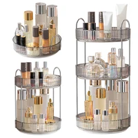 360 Rotating Cosmetic Storage Box Multi-Layer Makeup Organizer Large Capacity Detachable Make Up Organizer Box Home Desktop Rack 1