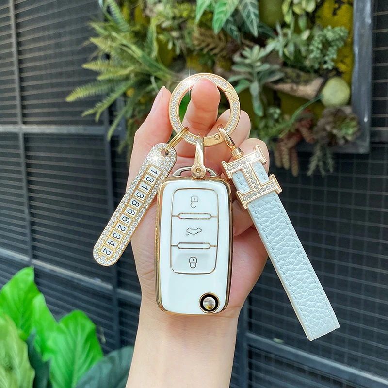 Cover Chiave/telecomando per Volkswagen Polo Golf Skoda Superb A7 - Se46d15b763a446eab6d746640684a689J