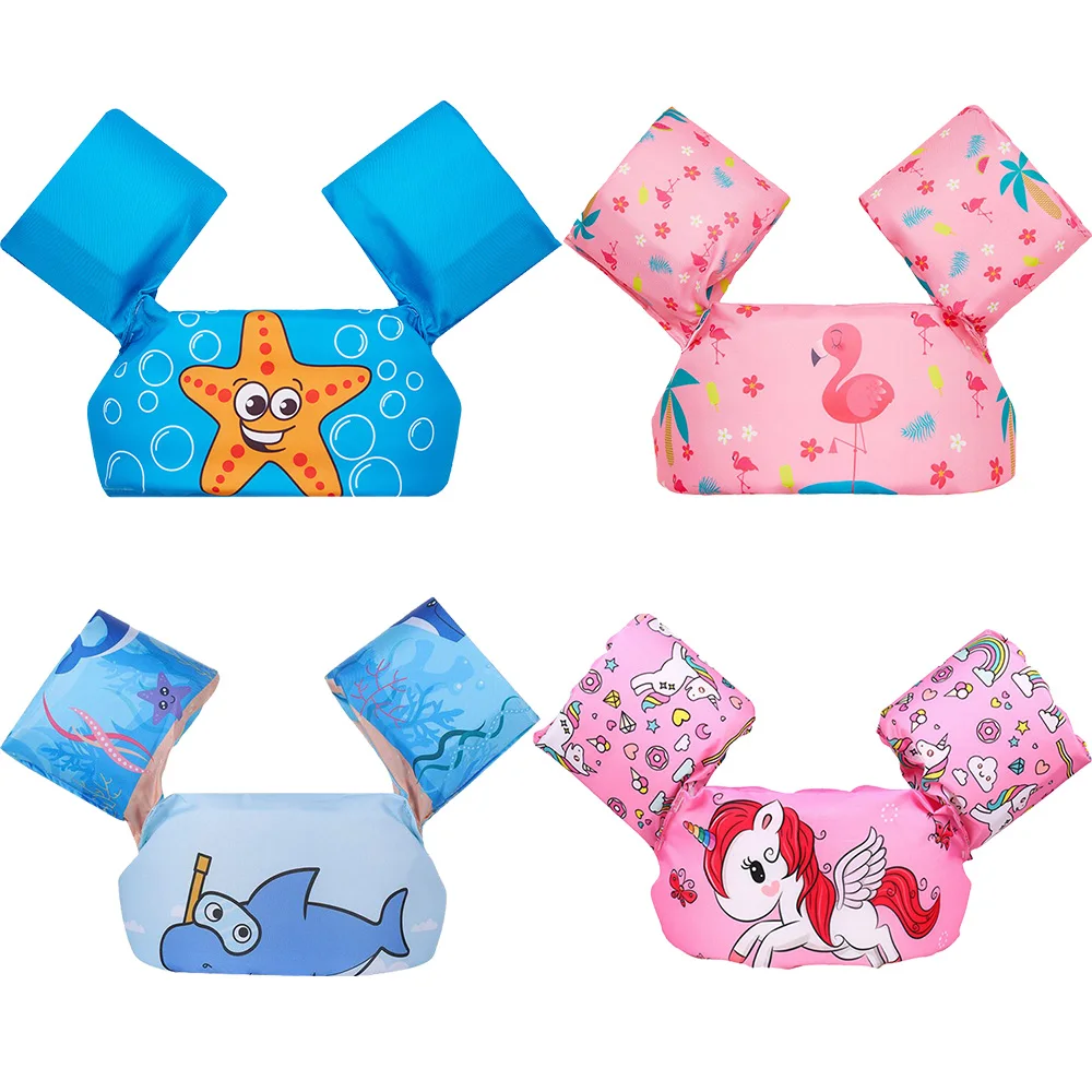 Pool Float Accessory Inflatable Learning Swimming Vest Foam Buoyancy Armbands