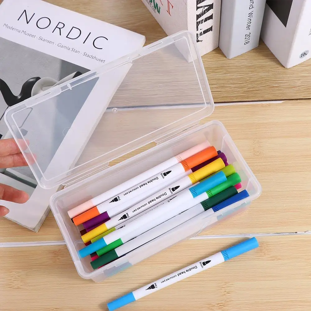 Transparent Pencil Box Image 4