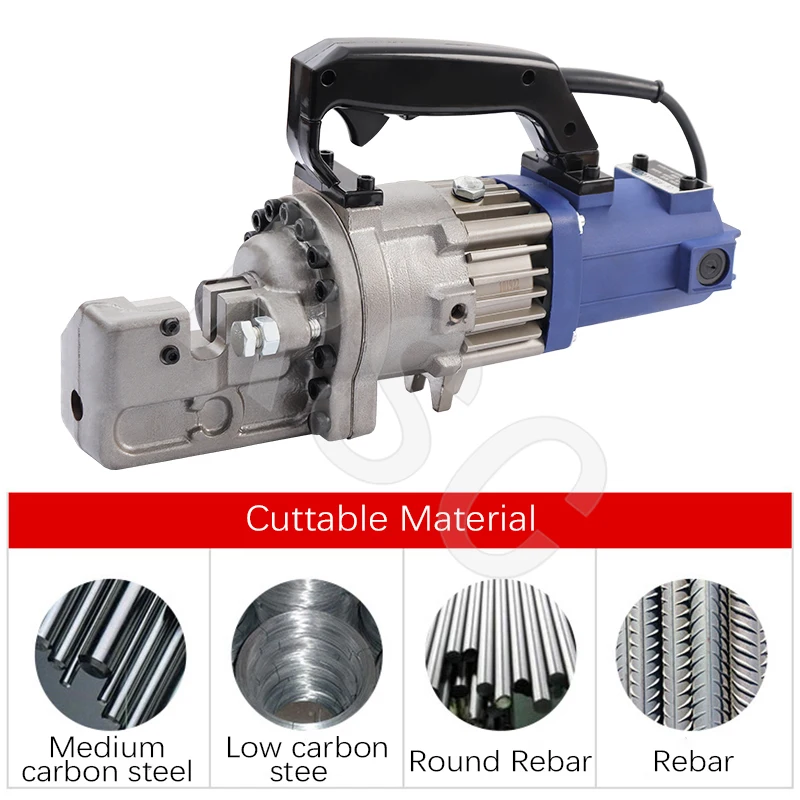 

RC-25 High Quality Hydraulic Rebar Cutter Electrical Steel Rope Cutting Tool for Cutting Steel Bar Rang 4-25mm