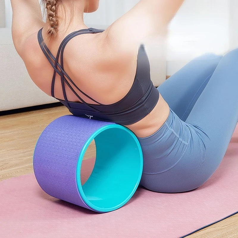 

Yoga Roller Roller Widened Open Shoulder Beautiful Bra Straps Thin Shoulder Thin Back Equipment Improved Humpback Wheel Open