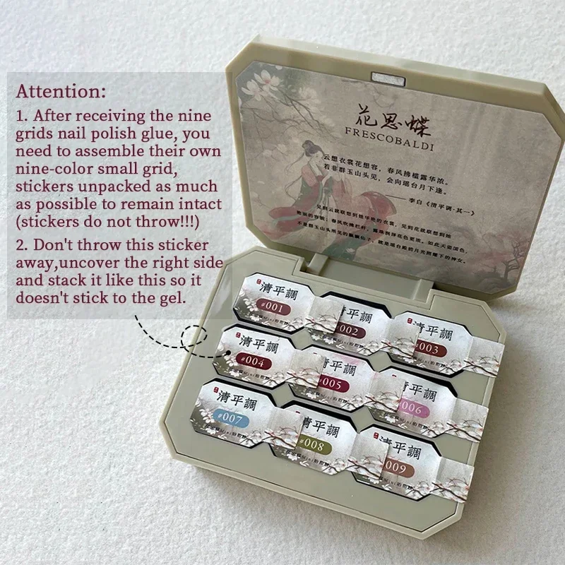 2gx9Colors/Box Nail Drawing Gel 3D Modeling Oil Paint Gel Polish No Wipe Glue Art Design DIY Flowers Painted Carved Nail