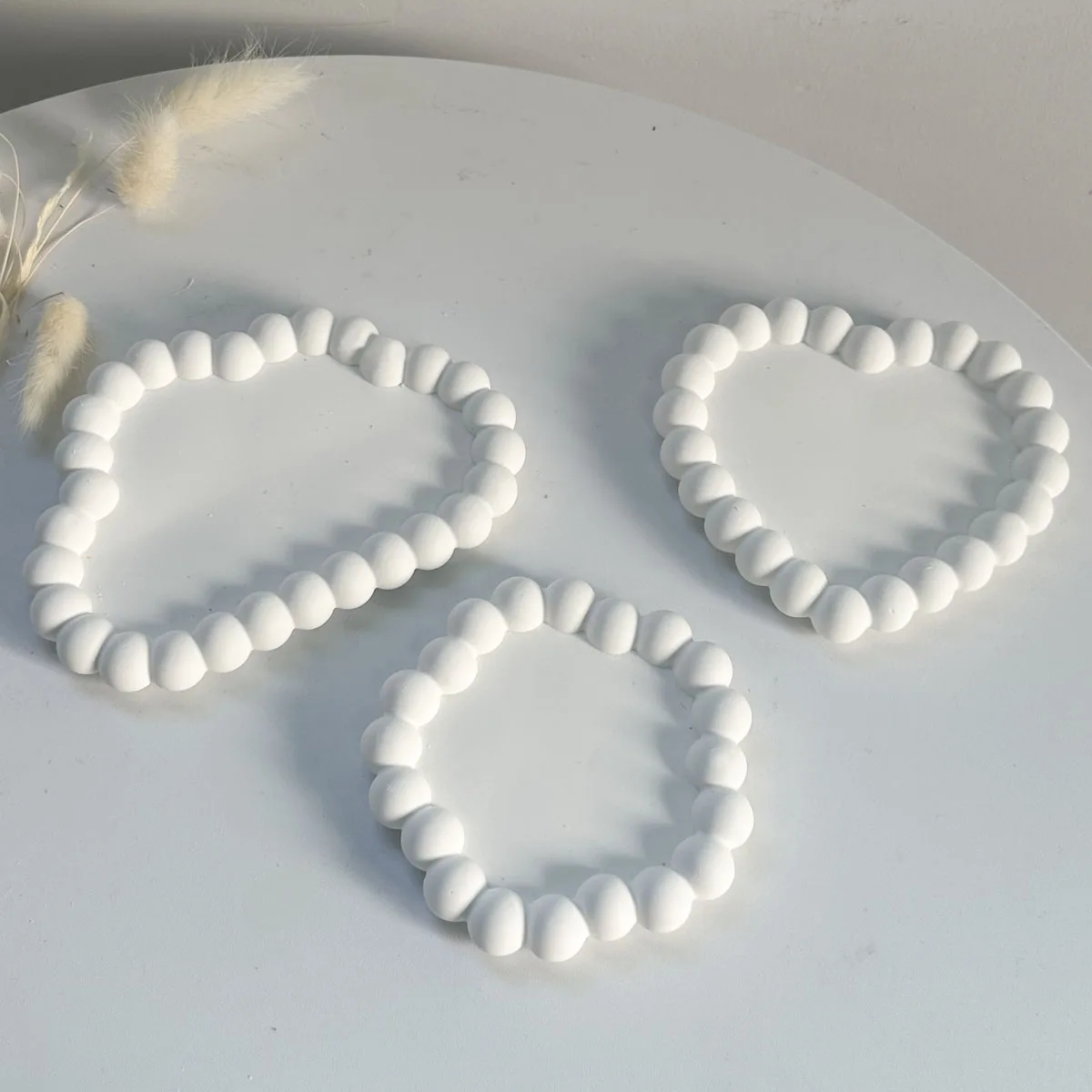 Silicone Mold for Creative DIY Casting - Round, Flower, Cloud, Heart Shapes for Coasters & Home Decor