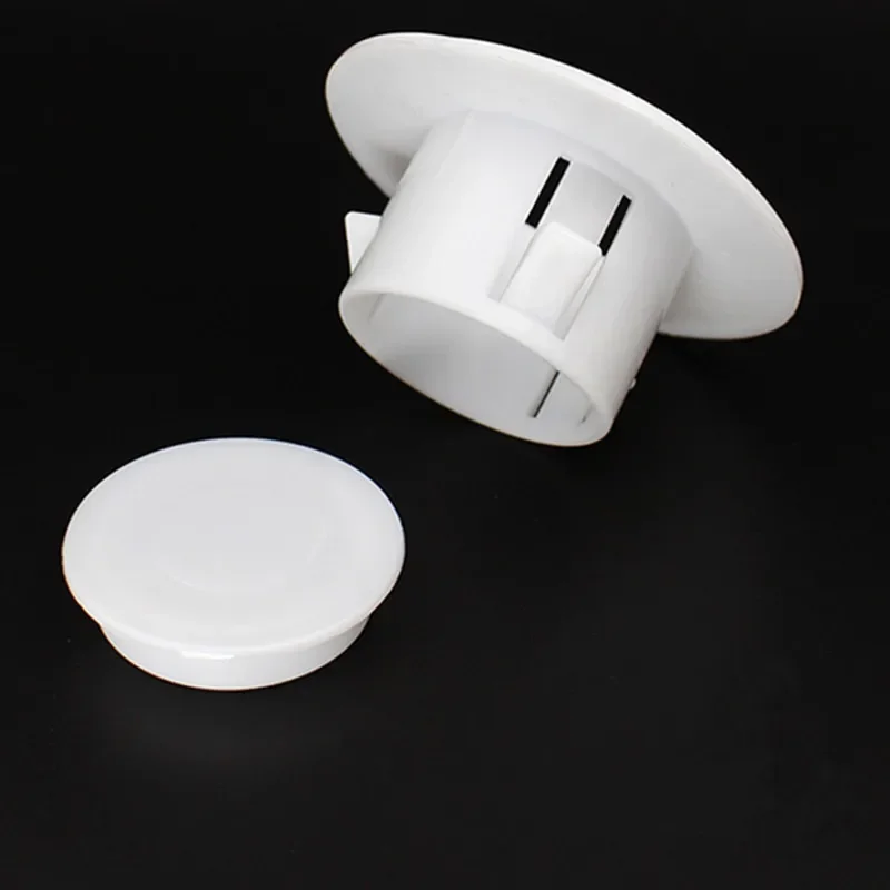 Plastic vent cover air vent cover air conditioning hole cover plastic access panel Reserved hole plugging Panel concealer round Air-conditioning pipe Dust plug Decor cap for Home office Hotel