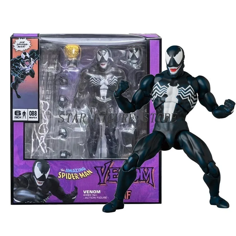 MAFEX No.088 VENOM Comic Ver. Spider-Man Figure - Restock