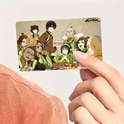 Anime Avatar The Last Airbender Credit Card Skin Stickers Set - Waterproof Collection (4 Pieces) - 1 Set (Z5)