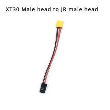 หัวหมุนสำหรับผู้หญิงและผู้ชาย XT30 1/5/10ชิ้น/ล็อตถึง JR ตัวผู้/XT30ตัวเมียยาว10ซม. ลวดซิลิโคน22AWG 1