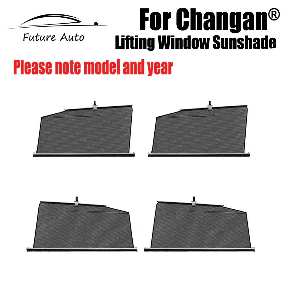 

Car Lifting Window Sunshade For Changan CS35 CS75 F70 Custom Sun Shade Car Curtain Side Window Mesh Sun Visor Summer Retractable