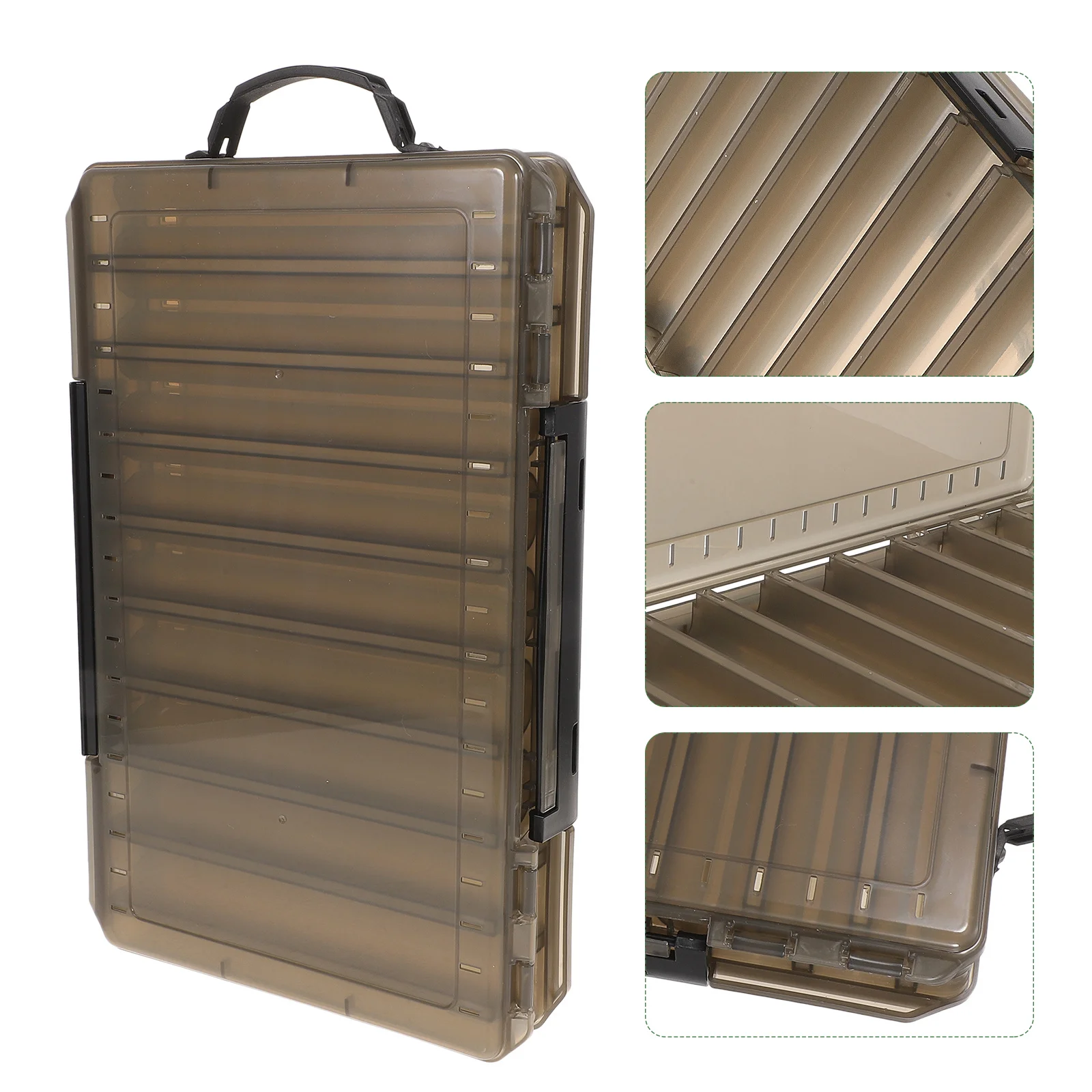 

Коробка для рыболовных снастей, коробка для рыболовных снастей с несколькими ячейками, коробка для аксессуаров для рыбалки, органайзер для приманок на открытом воздухе