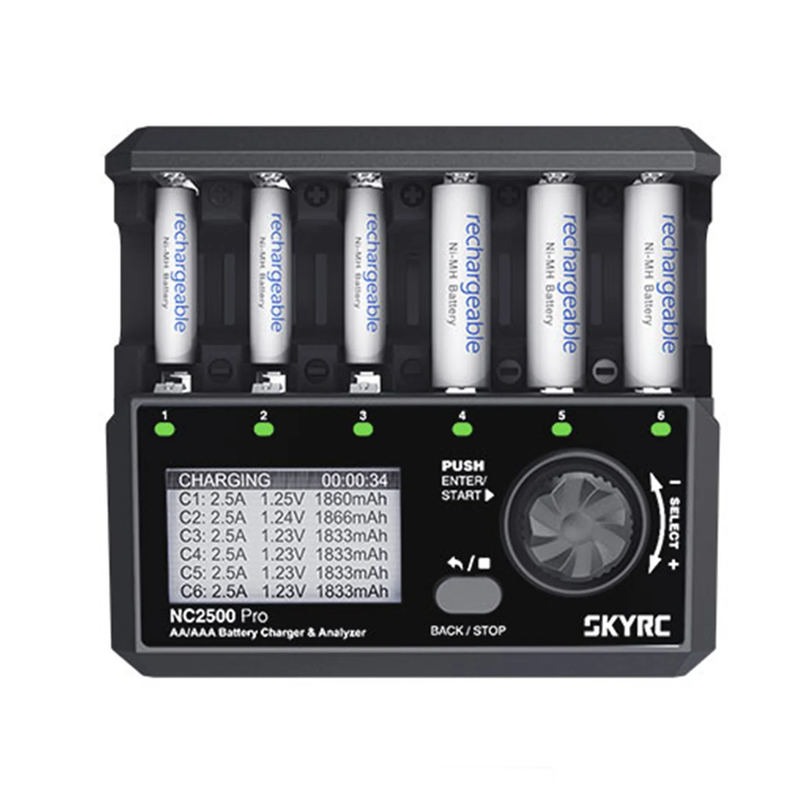 SKYRC NC3000 Pro バッテリーチャージャー SkyRC NC3000 Pro NiMH NiCd Battery Charger LED APP Control