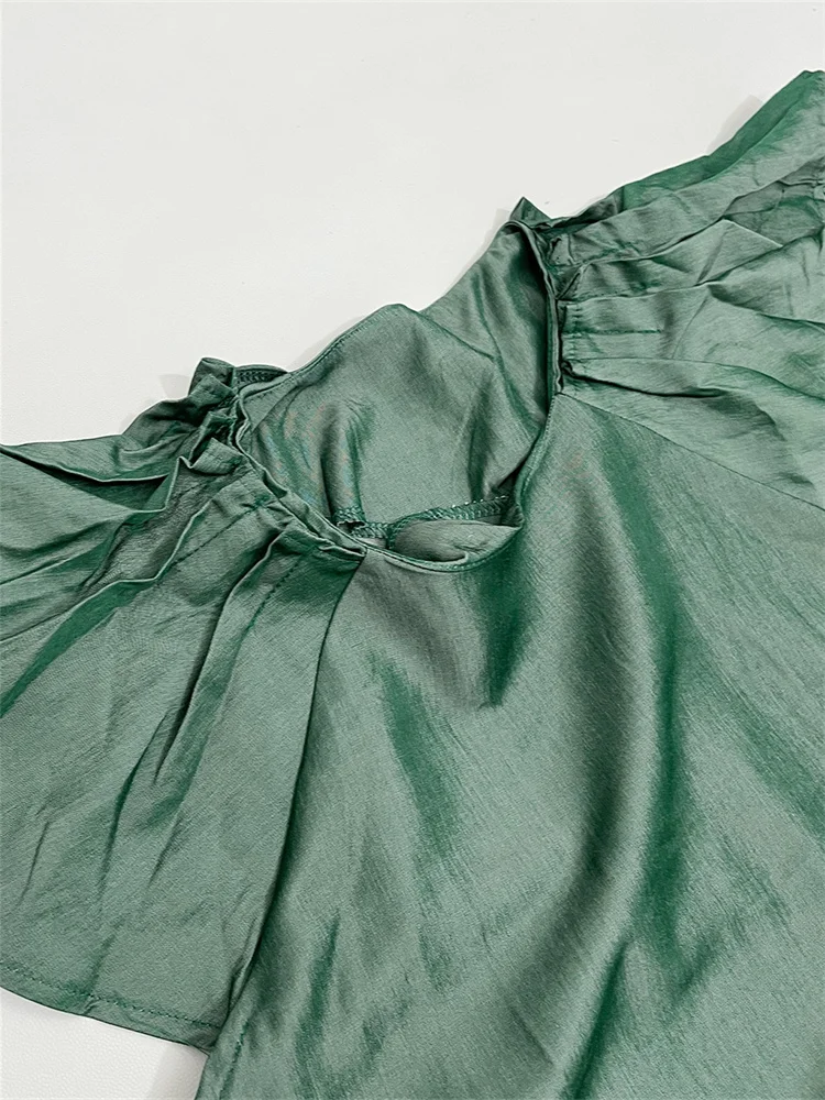 Wmstar Long Dresses for Women 2025 Casual Sweet Solid Color Pockets Loose Summer Clothes Maxi Dresses Wholesale Dropshipping