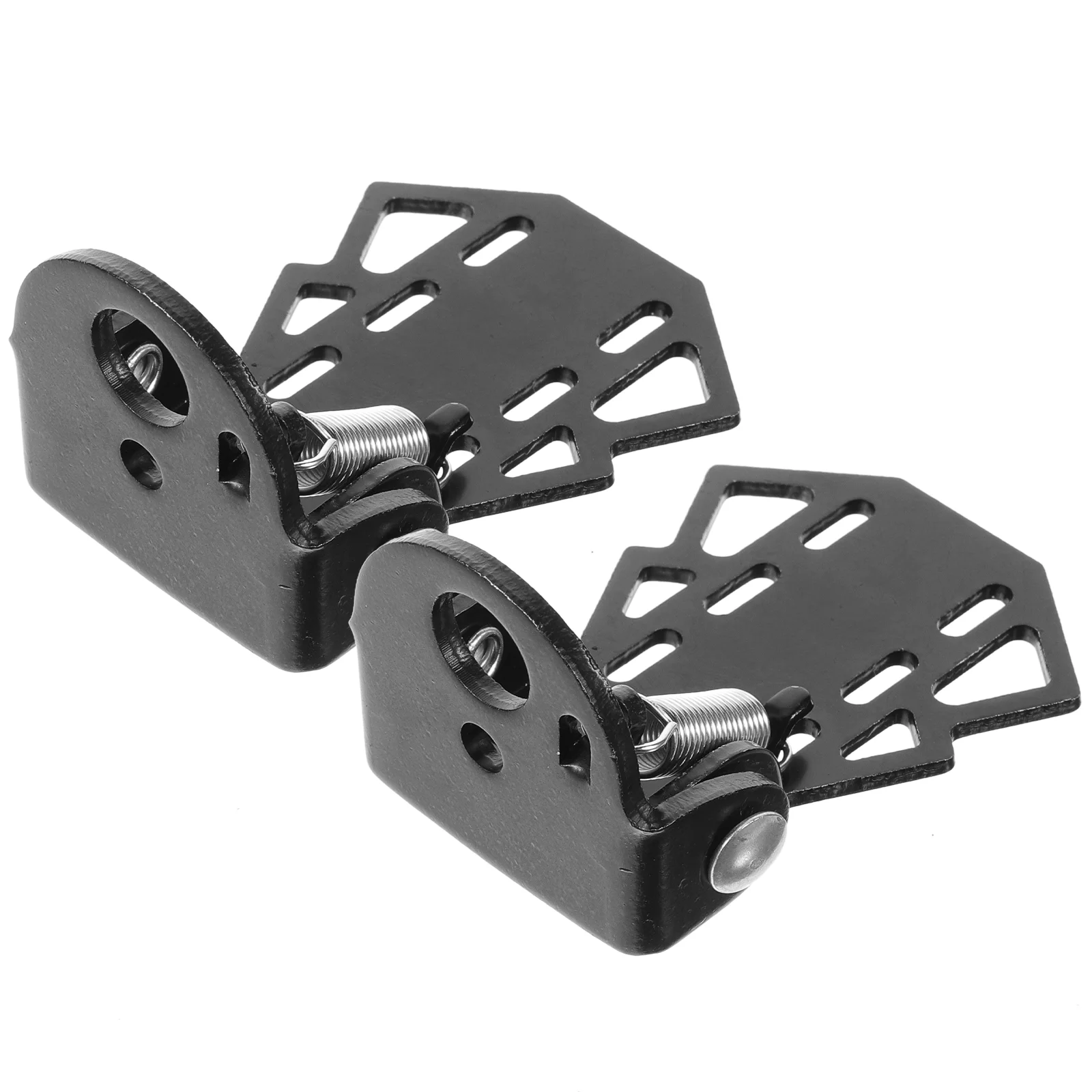 

Bicycle Foot Stands Peg Foldable Mountain Bike Rear Seat Pedals (black) 2pcs Kids