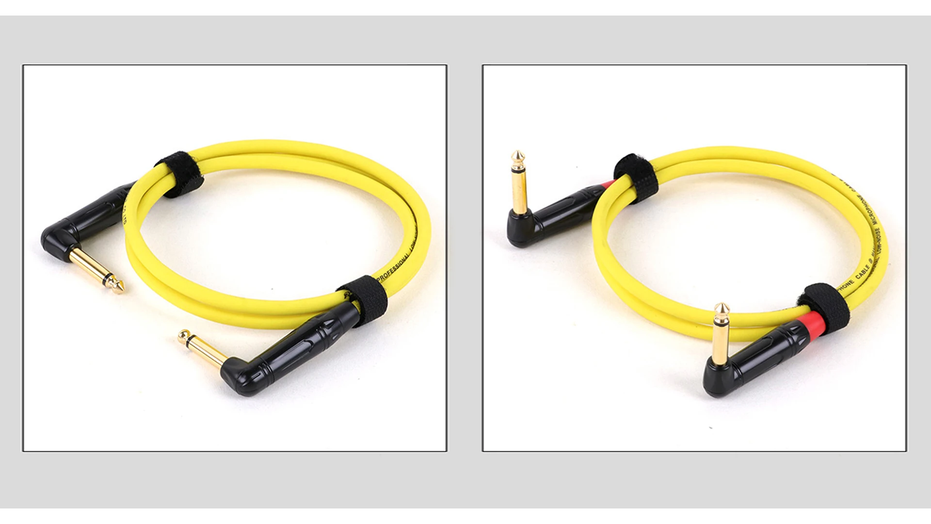 Instrument rechtwinklige Buchse 6,35mm Mono kabel vergoldet 0,3 m 1m 2m 3m 5 m 8m 10m Stecker-Stecker-Kabel für Gitarren-Bass-Tastatur – Detail 4