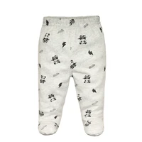 3PCS/Lot Spring Autumn Footed Baby Pants 100% Cotton Baby Girls Boys Clothes Unisex Casual Bottom PP Pants Newborn Baby Clothing 6