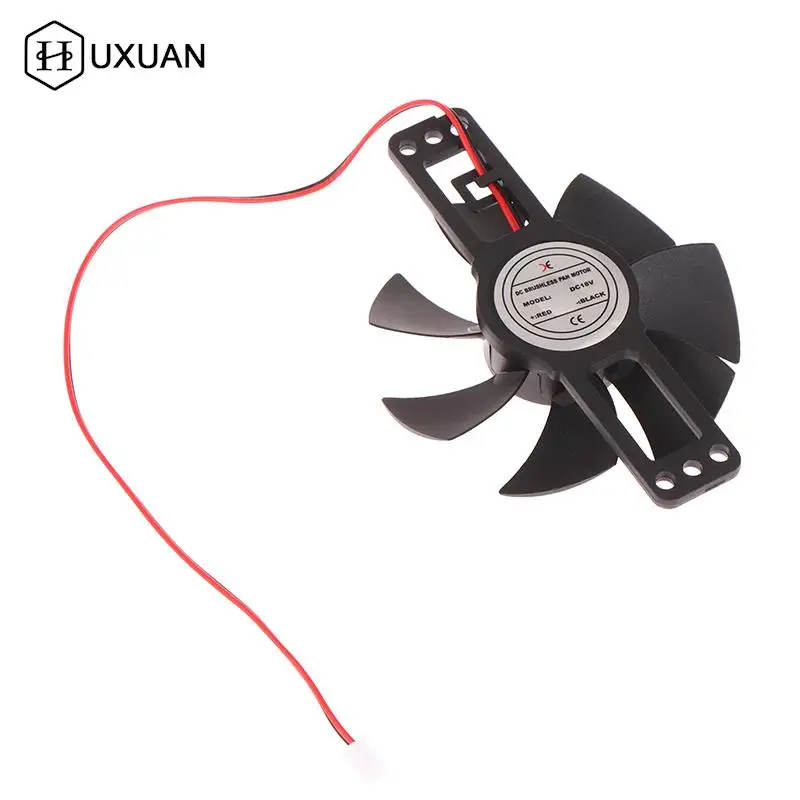 DC 12V 2 pin Connettore spazzole ventola di raffreddamento 50 mm x