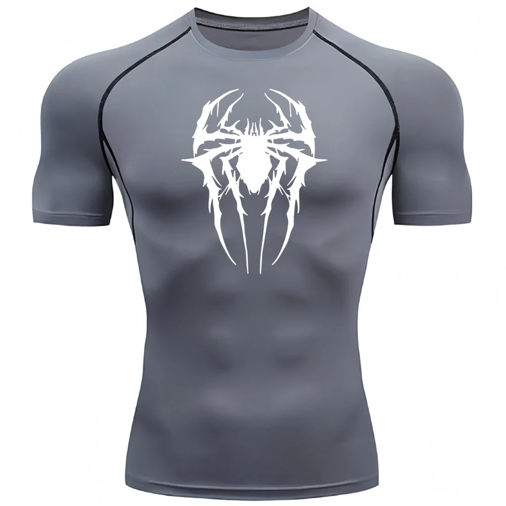 men's compression shirts long sleeve base-layer quick dry workout T-shirts sports running tops gym comprehensive training tops 3