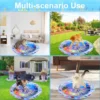 2024 New Interactive Water Sensory Play Mat for Cats Thickened Inflatable Water Mat Cat Dog Pet Playmat With Fish Sea Toy Water 4